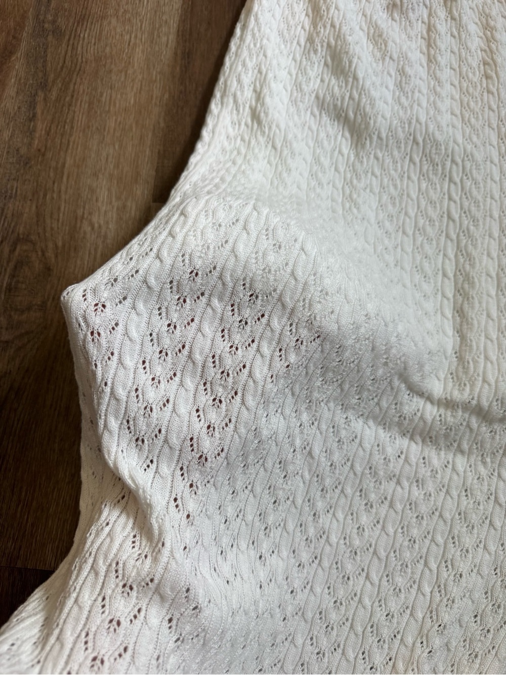 Cream Knit Two-Piece Tank & Maxi Skirt Set - Picture 2 of 4